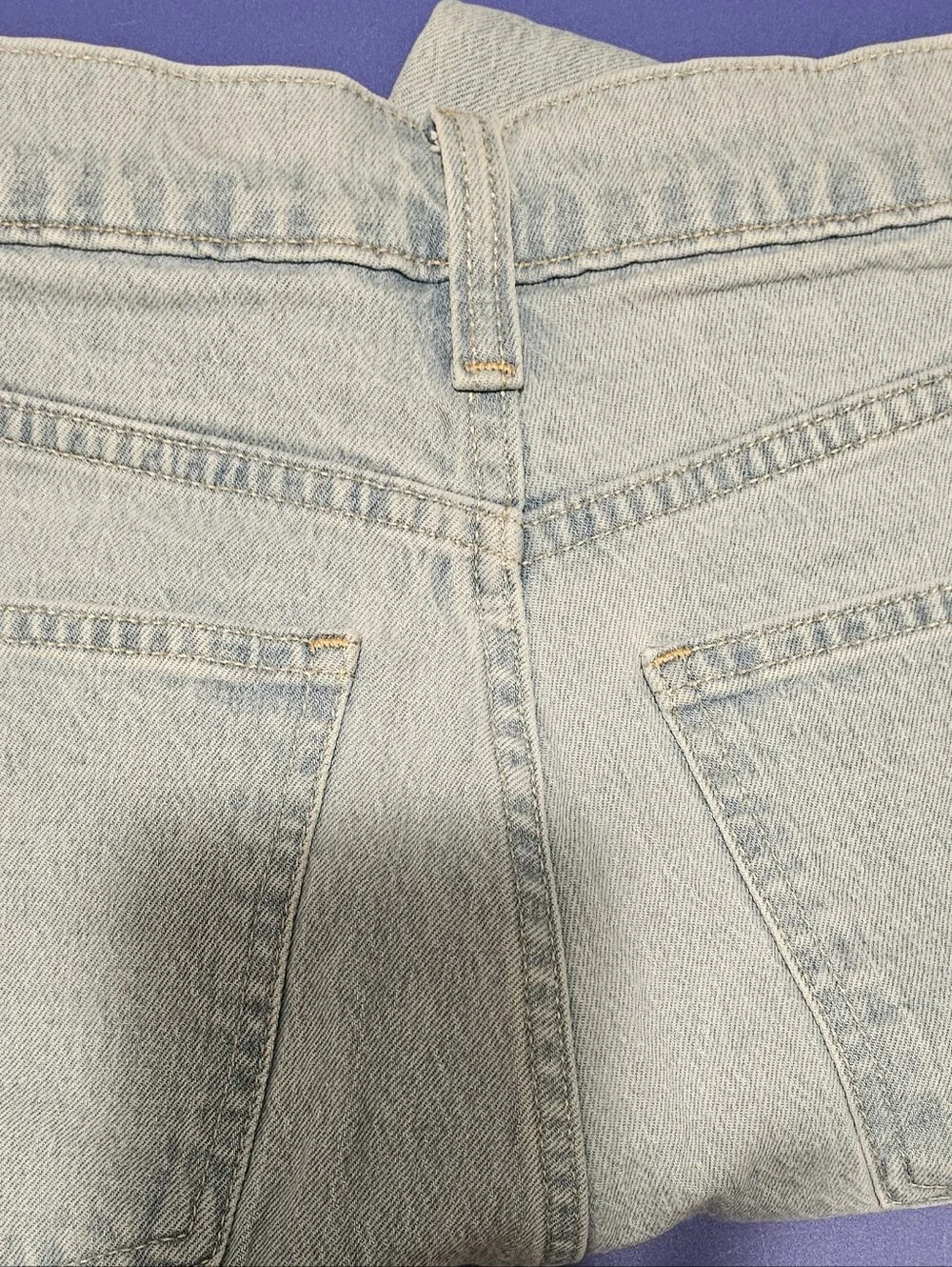 GAP DENIM- High-Rise Mom Jeans in Light Blue Sz. 29/8R